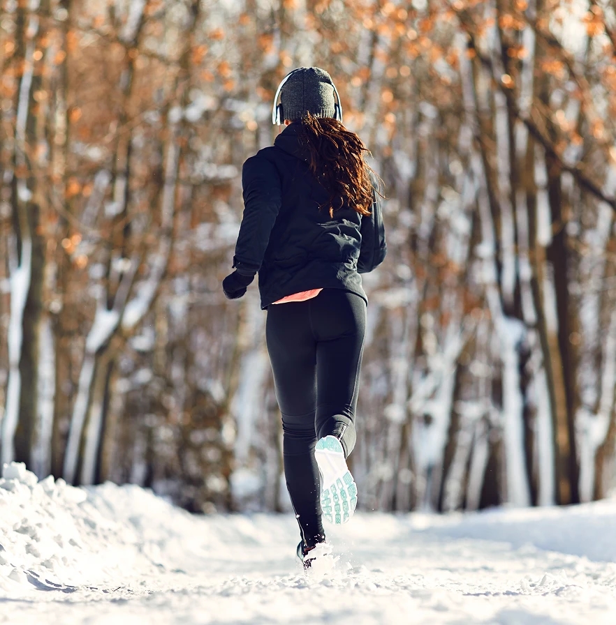 Как правильно бегать зимой