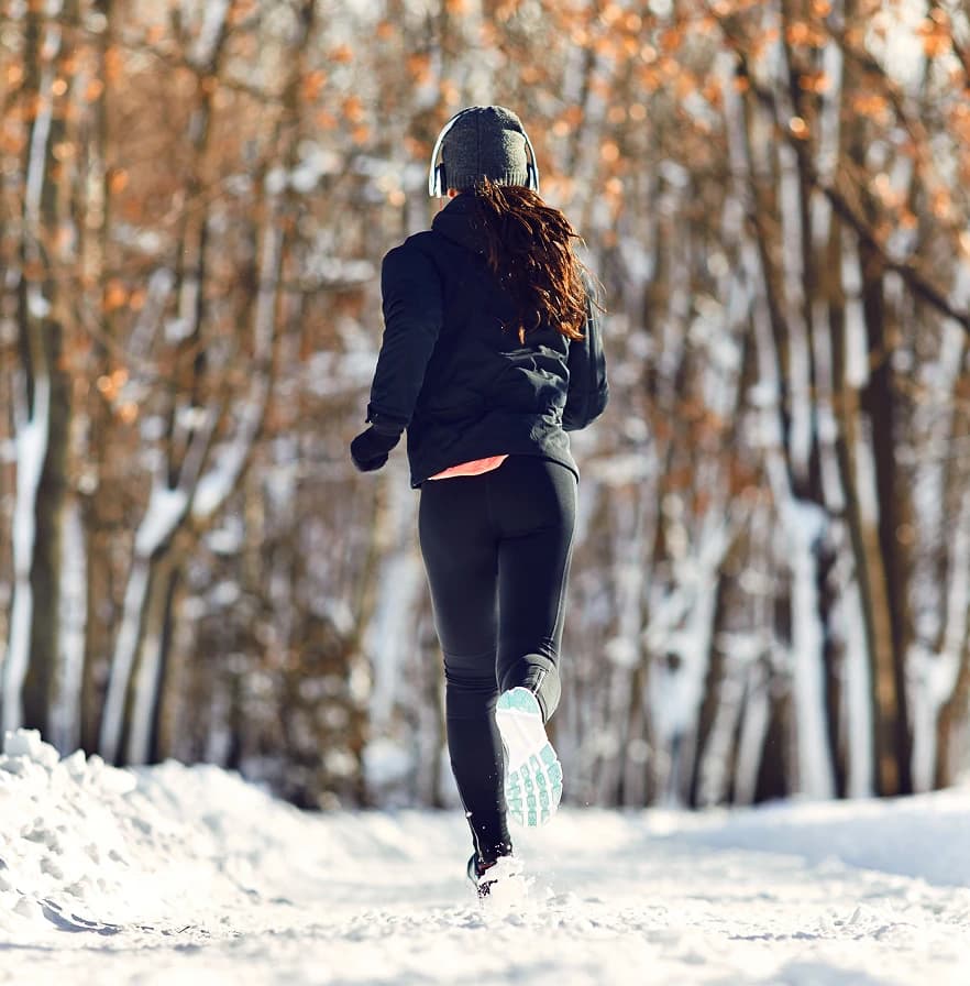 Как правильно бегать зимой
