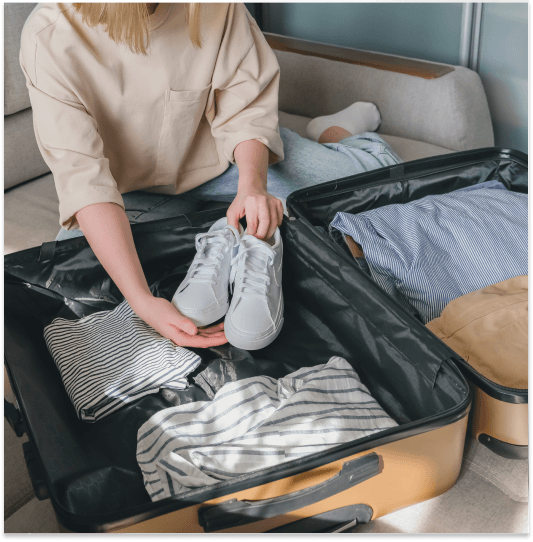 Как компактно уложить вещи?